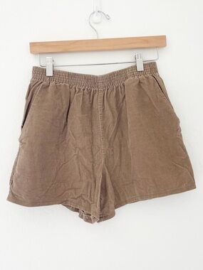 Vintage Briggs cord pull on shorts size 12P